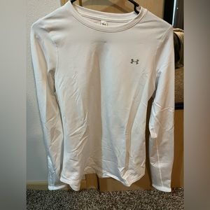 White Under Armour Thermal Long Sleeve